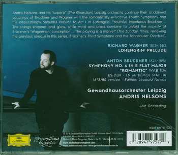 CD Richard Wagner: Bruckner • Symphony No. 4 | Wagner • Lohengrin Prelude
