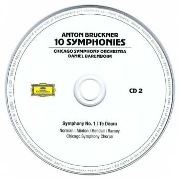 10CD/Doos Daniel Barenboim: 10 Symphonies