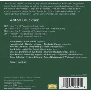 4CD/Doos Eugen Jochum: Sacred Works. Masses - Motets - Psalm 150 - Te Deum