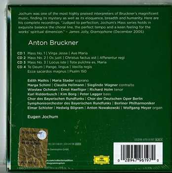 4CD/Doos Eugen Jochum: Sacred Works. Masses - Motets - Psalm 150 - Te Deum