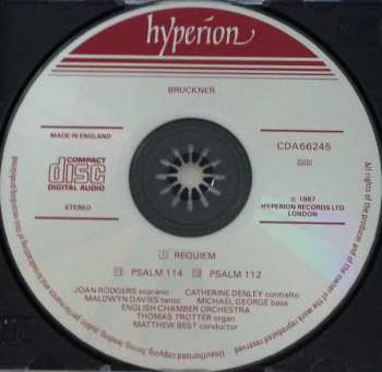 CD English Chamber Orchestra: Requiem / Psalms 112 114
