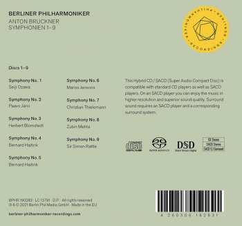 Doos/9SACD Berliner Philharmoniker: Symphonien 1-9