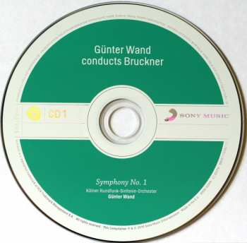 9CD/Doos Anton Bruckner: Günter Wand Conducts Bruckner Symphonies Nos. 1 - 9