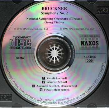 CD Anton Bruckner: Symphony No. 2 (1872 Version)