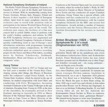 CD Anton Bruckner: Symphony No. 2 (1872 Version)