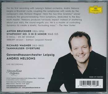 CD Richard Wagner: Symphony No. 3 / Tannhäuser Overture