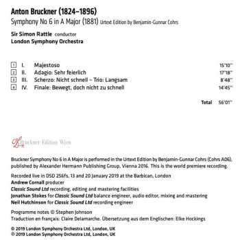 SACD The London Symphony Orchestra: Symphony No 6