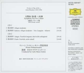 2CD Wiener Philharmoniker: Symphonie No. 8