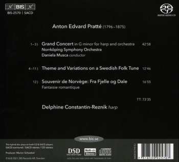 SACD Norrköping Symphony Orchestra: Grand Concert For Harp And Orchestra / Theme And Variations On A Swedish Folk Tune / Souvenir de Norvège For Solo Harp