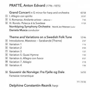 SACD Norrköping Symphony Orchestra: Grand Concert For Harp And Orchestra / Theme And Variations On A Swedish Folk Tune / Souvenir de Norvège For Solo Harp