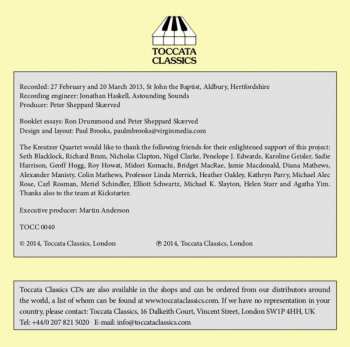 CD Anton Reicha: Complete String Quartets Volume Two