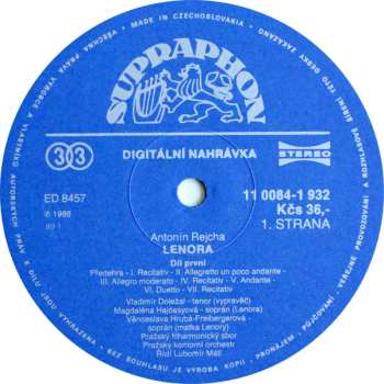 2LP/Doos Prague Chamber Orchestra: Lenore