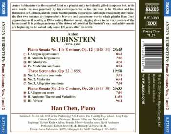 CD Anton Rubinstein: Piano Sonatas Nos. 1 And 2