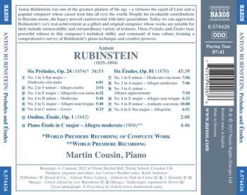 CD Anton Rubinstein: Preludes And Études