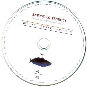 2CD Antonello Venditti: Sotto Il Segno Dei Pesci