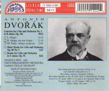 CD Antonín Dvořák: Cello Concerto / Silent Woods / Rondo