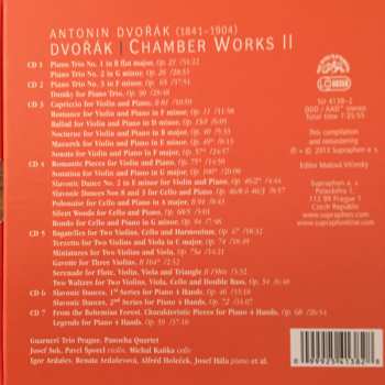 7CD/Doos Antonín Dvořák: Chamber Works II