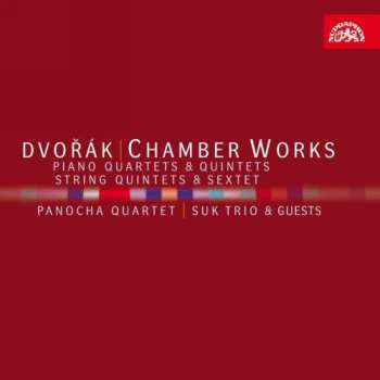 4CD/Doos Antonín Dvořák: Chamber Works - Piano Quartets & Quintets - String Quintets & Sextet
