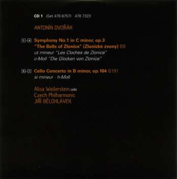 6CD/Doos Antonín Dvořák: Complete Symphonies & Concertos