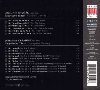 CD Antonín Dvořák: Das Gewandhausorchester Spielt Slawische Und Ungarische Tänze