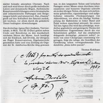 CD Antonín Dvořák: Messe D-Dur