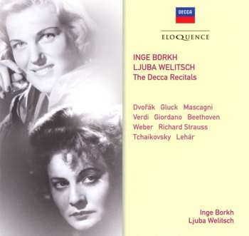 2CD Antonín Dvořák: Inge Borkh & Ljuba Welitsch - The Decca Recitals