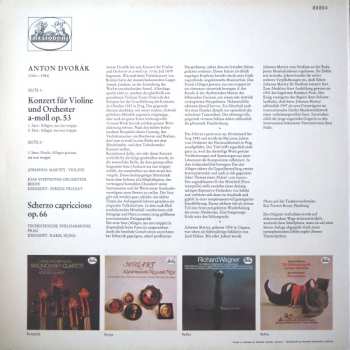 LP Antonín Dvořák: Violinkonzert A-Moll Op. 53