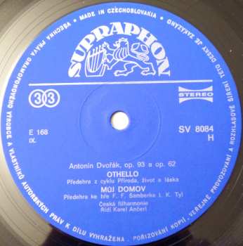 LP Antonín Dvořák: V Přírodě, Op. 91