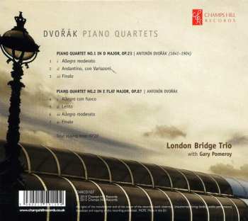 CD Antonín Dvořák: Piano Quartets