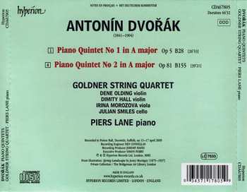 CD Antonín Dvořák: Piano Quintets Opp 5 & 81