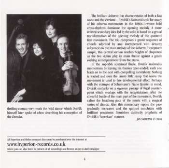 CD Antonín Dvořák: Piano Quintets Opp 5 & 81