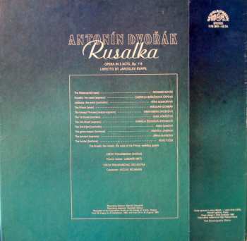 3LP/Doos Antonín Dvořák: Rusalka (3xLP + BOX + BOOKLET)