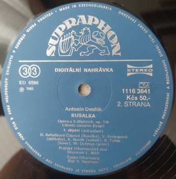 3LP/Doos Antonín Dvořák: Rusalka