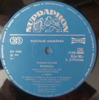 3LP/Doos Antonín Dvořák: Rusalka