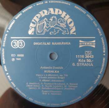 3LP/Doos Antonín Dvořák: Rusalka