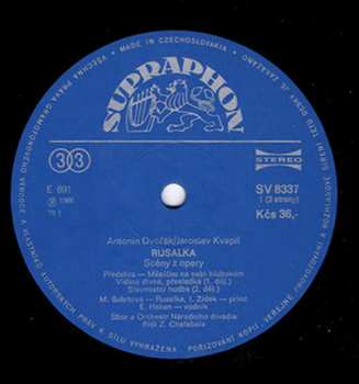 LP Antonín Dvořák: Rusalka - Vyber Scen
