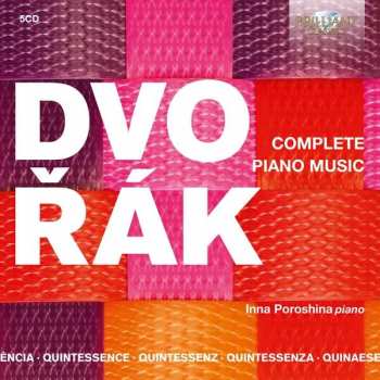 5CD Antonín Dvořák: Sämtliche Klavierwerke