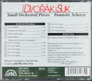 CD Antonín Dvořák: Small Orchestral Pieces - Fantastic Scherzo