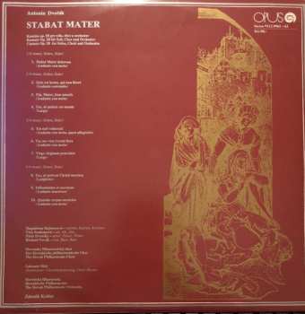 2LP Antonín Dvořák: Stabat Mater