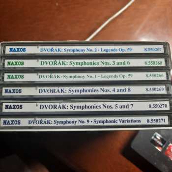 6CD/Doos Antonín Dvořák: Symphonies Nos. 1 - 9 / Legends Op. 59, Nos. 1 - 10 / Symphonic Variations, Op. 78