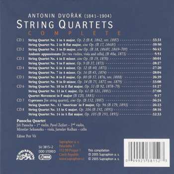 8CD/Doos Antonín Dvořák: String Quartets Complete