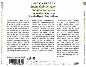 CD Antonín Dvořák: String Quintet Op. 97 & String Sextet Op. 48