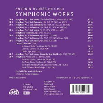 8CD/Doos Antonín Dvořák: Symphonic Works