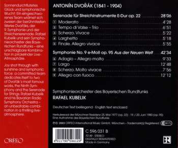 CD Antonín Dvořák: Symphonie No. 9 / Streicherserenade