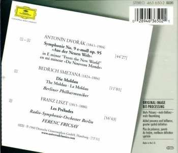 CD Antonín Dvořák: Symphonie Nr. 9 »Aus Der Neuen Welt · From The New World · Du Nouveau Monde« / Die Moldau / Les Préludes