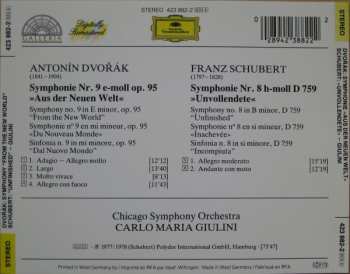 CD Antonín Dvořák: Symphonie Nr.9 »Aus Der Neuen Welt« / Symphonie Nr.8 »Unvollendete«