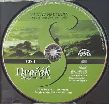 2CD Antonín Dvořák: Symphonies 1-2-3