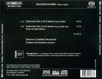 SACD Antonín Dvořák: Symphonies Nos 6 & 9