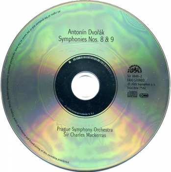 CD Antonín Dvořák: Symphonies Nos. 8 & 9