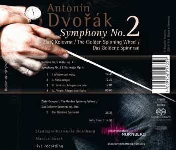 SACD Antonín Dvořák: Symphony No. 2;  The Golden Spinning Wheel